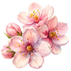 Elegant Watercolor Flowers Clipart: Peony, Orchid, and Sunflower Blooms for Spring & Summer Design