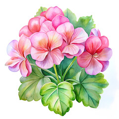 Elegant Watercolor Flowers Clipart: Peony, Orchid, and Sunflower Blooms for Spring & Summer Design