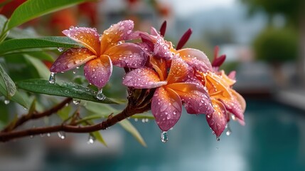 red and yellow flower