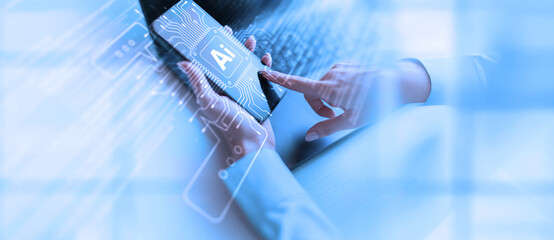 AI Artificial Intelligence in Digital Communication and Data Processing.