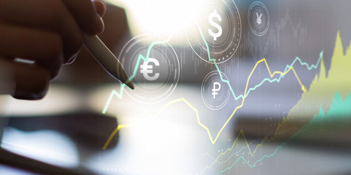 Mobile Digital Finance and Currency Exchange with Real-Time Market Analytics.