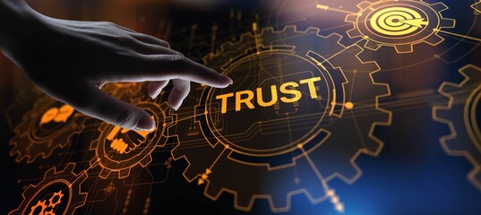 Trust Concept: Building Confidence in Relationships and Business Practices.