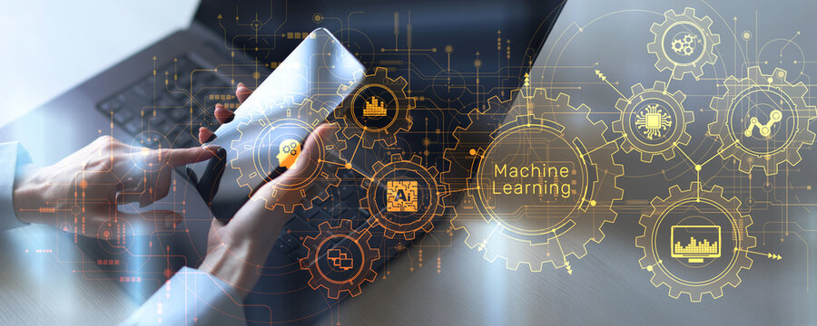 Machine Learning Concept: Empowering Data-Driven Insights Through Algorithms.