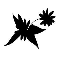 flower silhouette black useful for your projects 9.eps