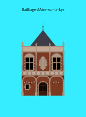 Bailliage d'Aire-sur-la-Lys, France
