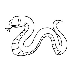 snake vector illustration