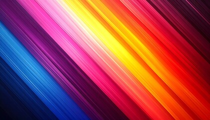 Vibrant diagonal streaks of color