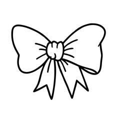 bow isolated on white background