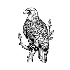 vector illustration of a bird