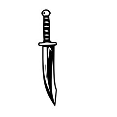 knife isolated on white