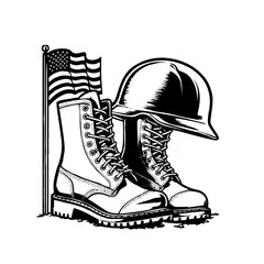 illustration of veterans day