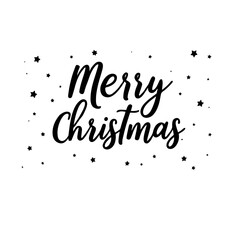 Fototapeta premium merry christmas illustration