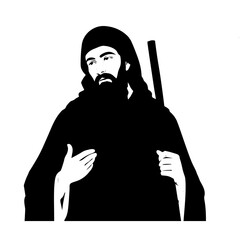 silhouette of imam ali