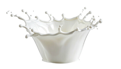 Milk's splash moment freezes a crown against blackness