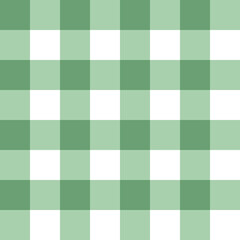 Gingham Pastel Color Seamless Pattern Soft Christmas Checkered Fabric Texture in Pink Green Tones for Holiday Backgrounds and Wrapping