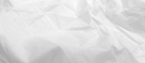 Background Crumpled Paper Poster Photo Effect Mockup, Paper texture overlay effect white color transparent