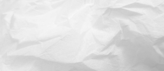 Background Crumpled Paper Poster Photo Effect Mockup, Paper texture overlay effect white color transparent