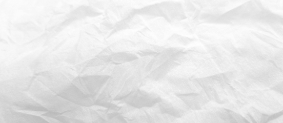 Background Crumpled Paper Poster Photo Effect Mockup, Paper texture overlay effect white color transparent