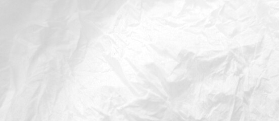 Background Crumpled Paper Poster Photo Effect Mockup, Paper texture overlay effect white color transparent