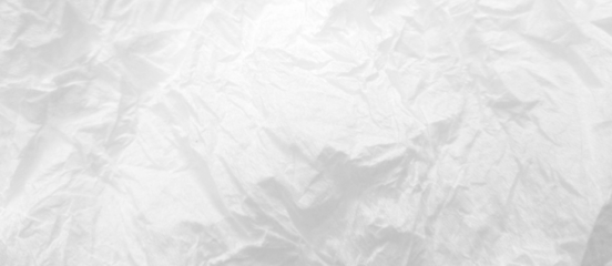 Background Crumpled Paper Poster Photo Effect Mockup, Paper texture overlay effect white color transparent