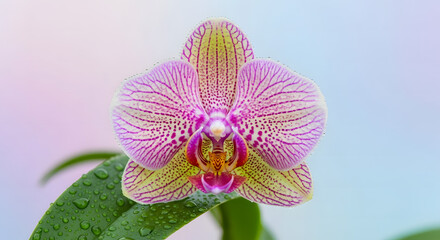 pink orchid flower