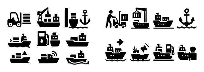 Shipping Icon Grid