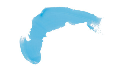 Light blue clay texture on a transparent background.