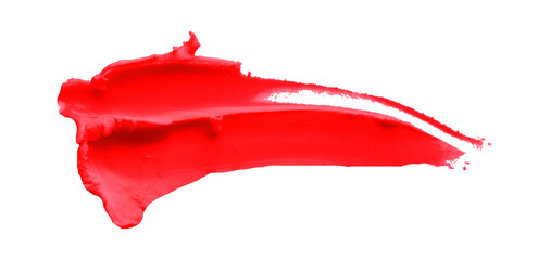 Red clay texture on transparent background.