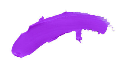 Purple clay texture on transparent background.