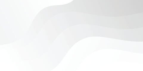 Abstract background with circle elements. Simple grey round art vector illustration. Wave layout banner business concept.