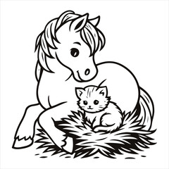 Obraz premium Friendly Companions