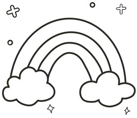 Hand draw a cozy autumn line art illustration for coloring,Perfect for DIY projects, coloring pages