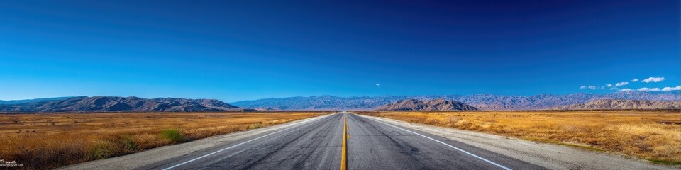 Fototapeta premium The Serene Roadways of Imperial County: A Blue and White Graphic Wallpaper Texture