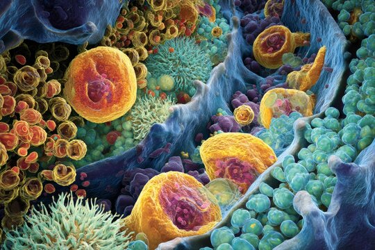 Gastric Acid Secretion • Acetylcholine stimulates the release of gastric acid, aiding in the breakdown of food in the stomach.