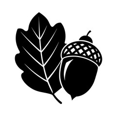 vector illustration of an autumn leaf 