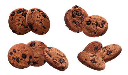 delightful assortment of chocolate chip cookies, perfect for capturing the essence of homemade goodness and comforting indulgence, appealing to dessert enthusiasts globally