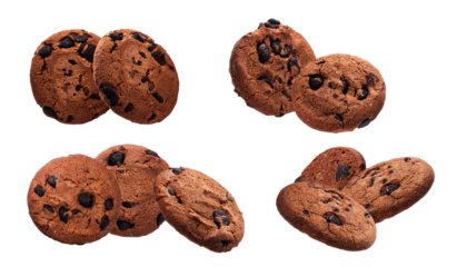delightful assortment of chocolate chip cookies, perfect for capturing the essence of homemade goodness and comforting indulgence, appealing to dessert enthusiasts globally