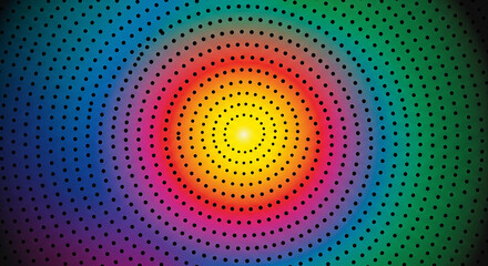 Trend,walpapper,abstract, circle, pattern, dots, colorful, gradient, digital, design, minimal, modern, geometry, symmetry, background, texture, art, motion, shape, energy, futuristic, illusion, color