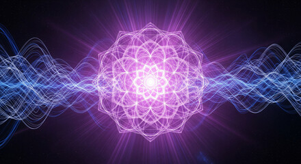 Trend,mandala, purple, glow, abstract, geometric, energy, spiritual, meditation, aura, harmony, symmetry, background, yoga, divine, cosmic, fantasy, pattern, design, light, mystic, dream