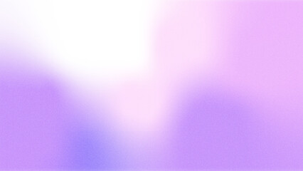 Abstract purple color smooth blurred gradient with grain texture effect isolated on transparent background. 