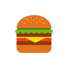 hamburger vector illustration