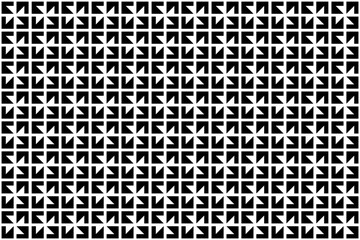 Texture seamless pattern with triangles, monochrome seamless pattern.