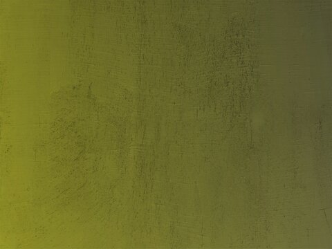 Weathered concrete wall of Green color covered with scratched digits and equations on street.Abstract background of shabby concrete wall surface with bright paint and weathered parts