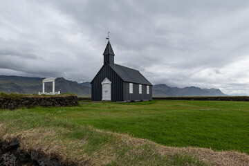 The Budakirkja Church in Iceland