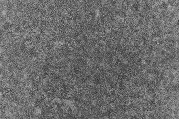 frost on the stone surface in winter