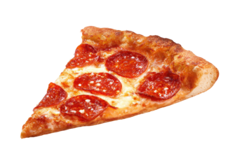 A delicious slice of pepperoni pizza with melted cheese (5)