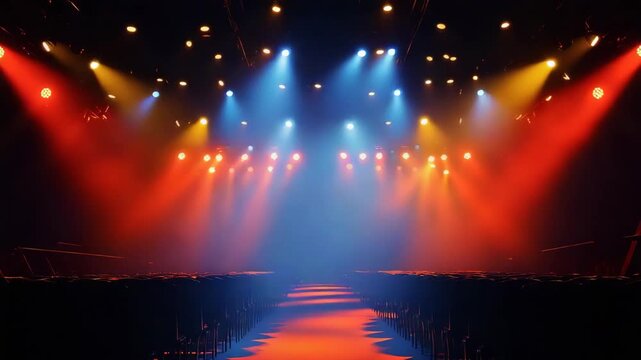 selective focus conference opening ceremony