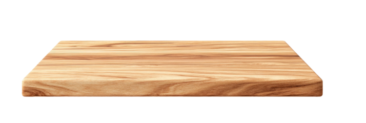 Rustic wooden board with natural grain pattern