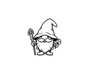 Head Mascot Logo Illustration