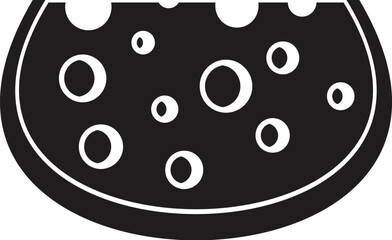 Close up of a slice of swiss cheese, highlighting its characteristic holes and smooth texture